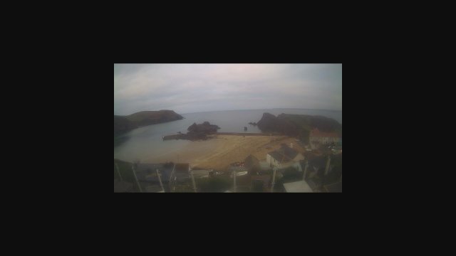 Hope Cove Beach Panorama