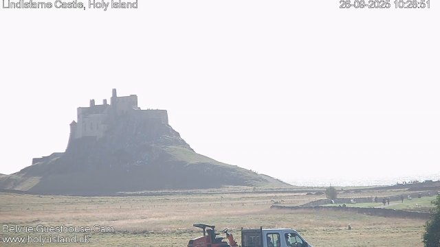 Lindisfarne Castle Coastal Panorama