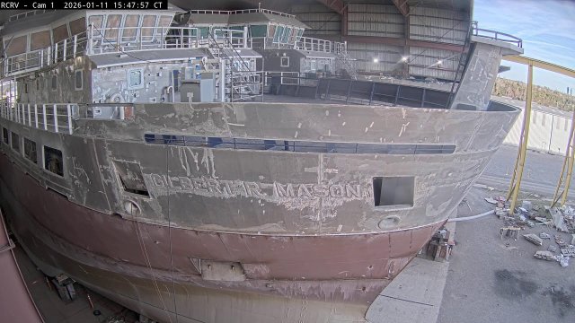 R/V Taani Research Vessel Deck