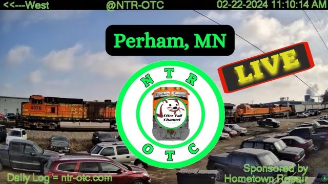 Perham East Railroad Tracks MN