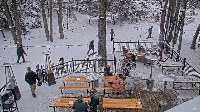 Caberfae Peaks Mountain Deck Panorama