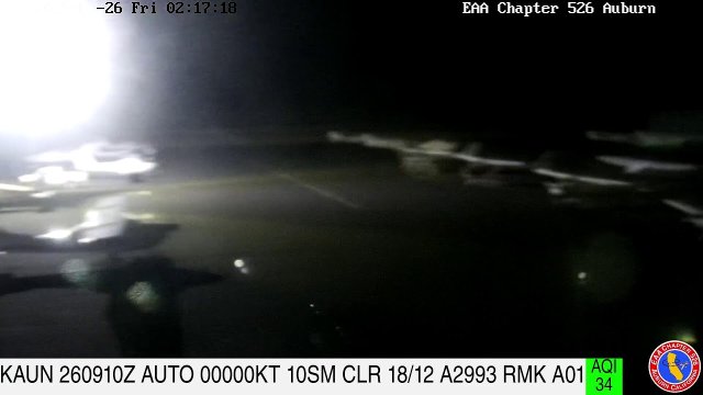 Auburn Airport Runway Activity