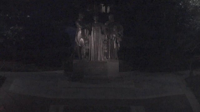 UIUC Alma Mater Statue Overlook