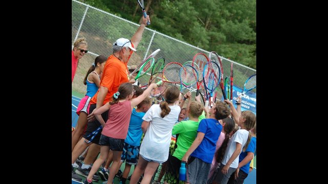 Pentwater Pickleball Courts Action