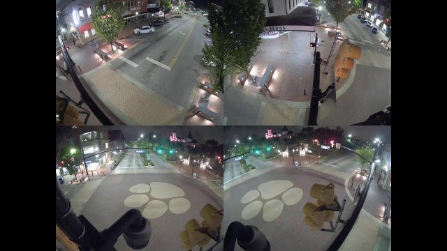 Auburn Toomer's Corner Quad View
