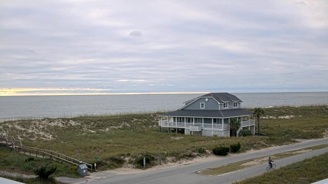 Bald Head Island East Beach Panorama