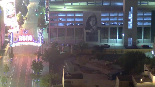 Iconic Reno Arch Gateway View