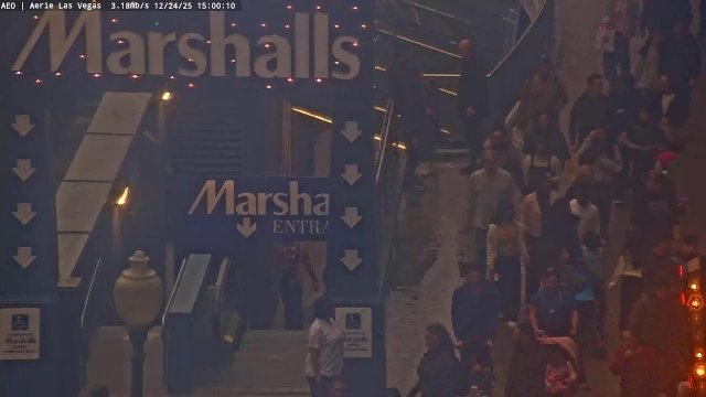 Aerial Las Vegas Strip Panorama