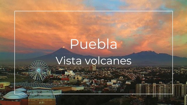 Puebla Popocatépetl Volcano Vista