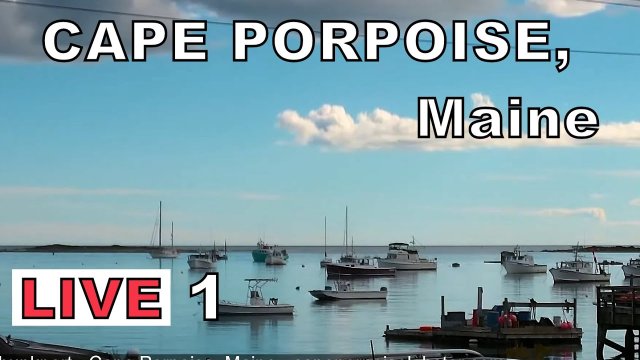 Cape Porpoise Outer Harbor Panorama