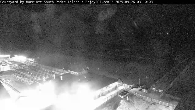 South Padre Island Beach Courtyard