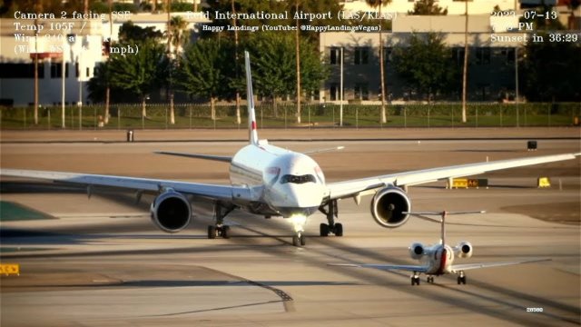 Las Vegas Airport Runway Views