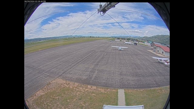 Afton WY Runway 16 North View