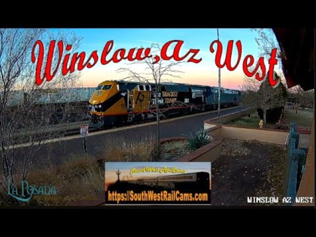 BNSF Tracks Winslow AZ East