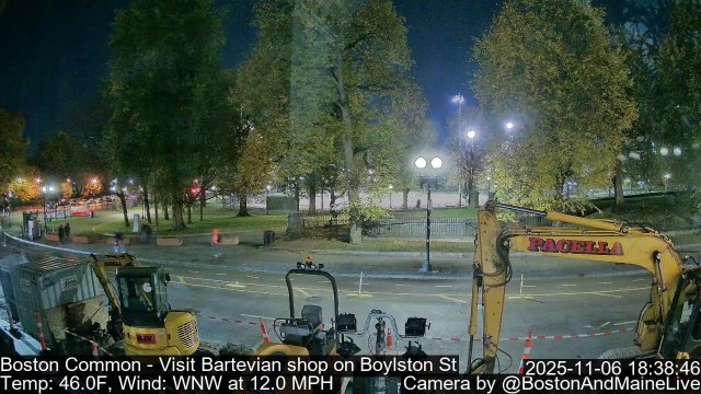 Boston Common at Boylston Street