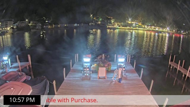 Winnipesaukee Pier Dock Scene