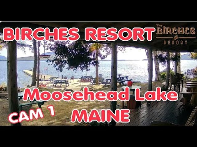 Moosehead Lake Birches Resort View