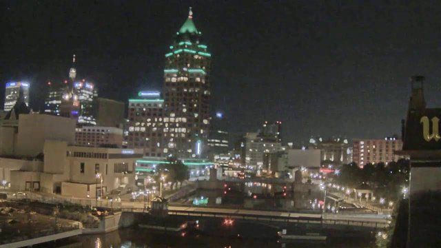 Milwaukee Riverfront Cityscape