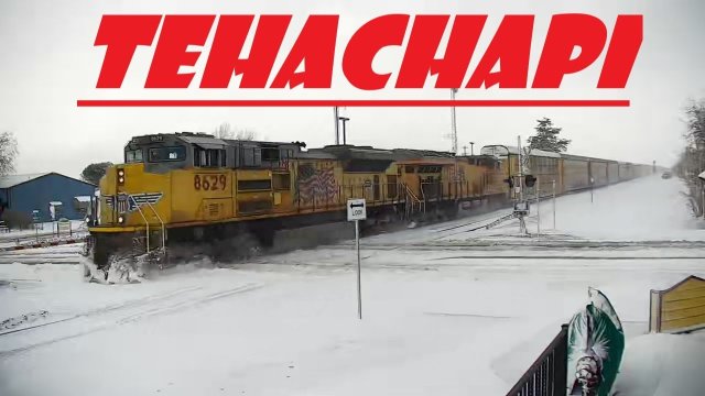 Tehachapi Depot Railroad Tracks