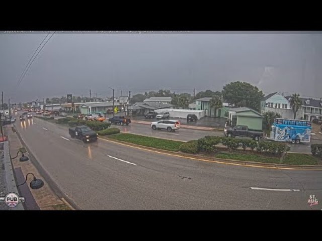 A1A Westbound Traffic Anastasia Island