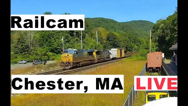 Amtrak & CSX at Chester Station