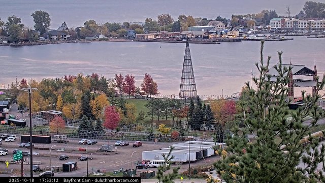 Duluth Harbor Waterfront Scene