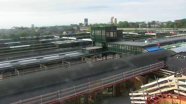 Groningen Central Station Plaza