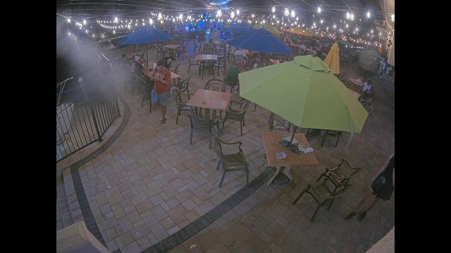 Florida Coastal Fish Deck Panorama