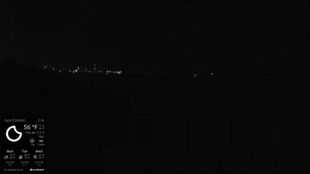 Portland Head Light Over Casco Bay