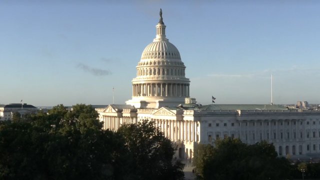 Iconic US Capitol Dome View