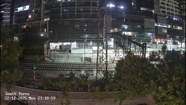 Busy South Yarra Station Melbourne