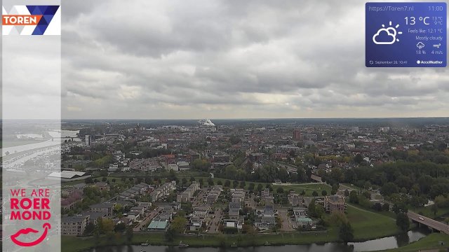 Roermond City Panorama Outlook