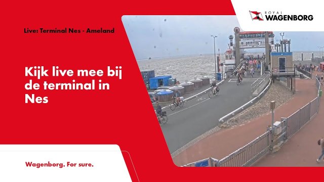 Nes Ferry Terminal Ameland View