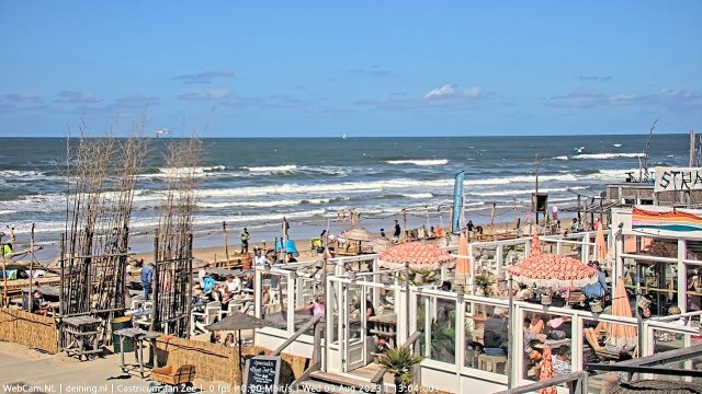 Castricum aan Zee Beach Panorama