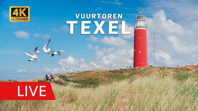 Texel Lighthouse Dune Panorama