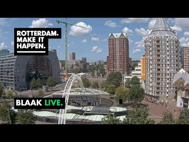 Rotterdam Blaak Market and Cube Houses
