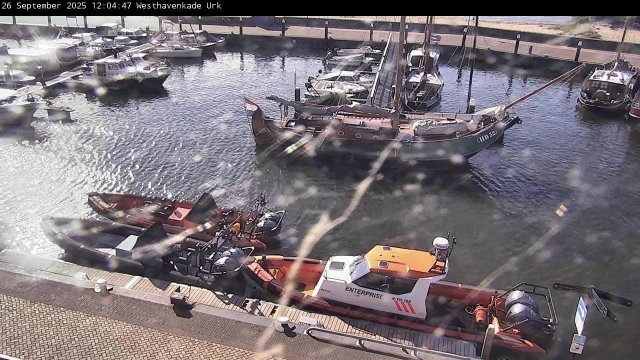 Urk Westhavenkade Harbor Quay