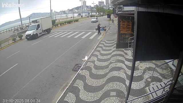 Itapema Beach Promenade Scenes