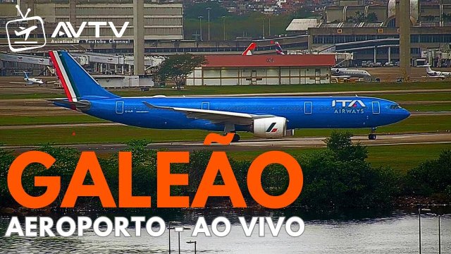 Galeão Airport Takeoff Thrills