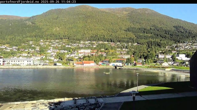 Nordfjordeid Fjord Port Panorama