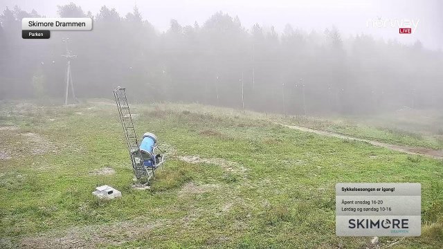 Drammen Ski Slopes Panorama