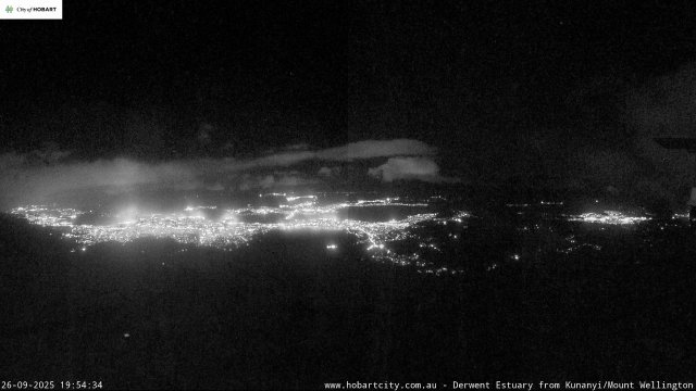 Derwent Estuary from Kunanyi Peak