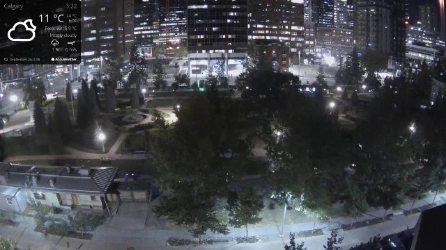 Calgary Central Memorial Park Panorama