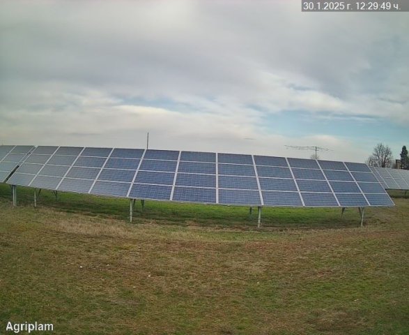 Letnitsa Solar Farm Panorama