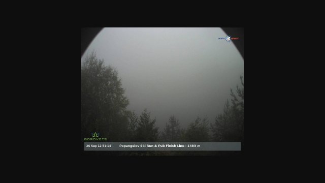 Borovets Popangelov Ski Finish 1483m