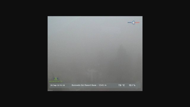 Borovets Ski Resort Slopes View