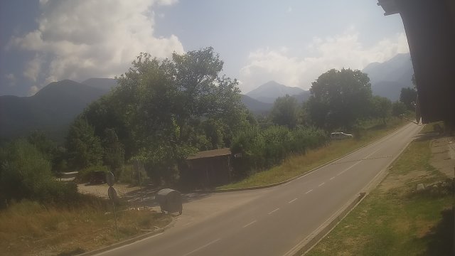 Bansko Winding Mountain Road
