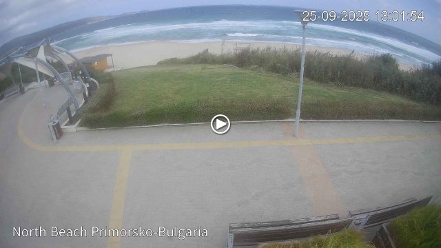 Primorsko North Beach Panorama