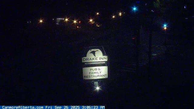 Railway Avenue Canmore Rockies