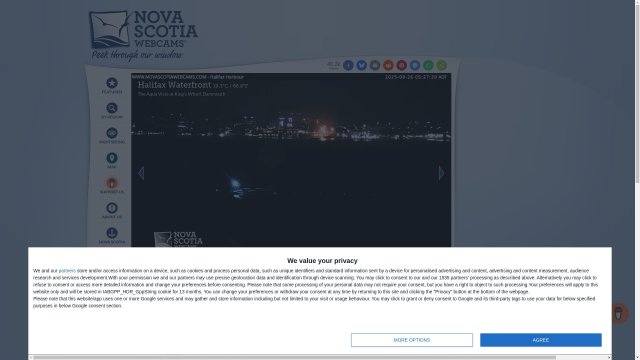 Halifax Harbour Maritime Panorama